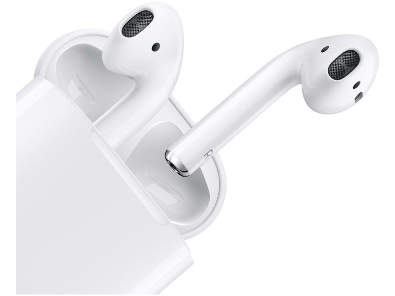 Airpods Apple, com Estojo de Recarga, Bluetooth, Branco - MV7N2BE